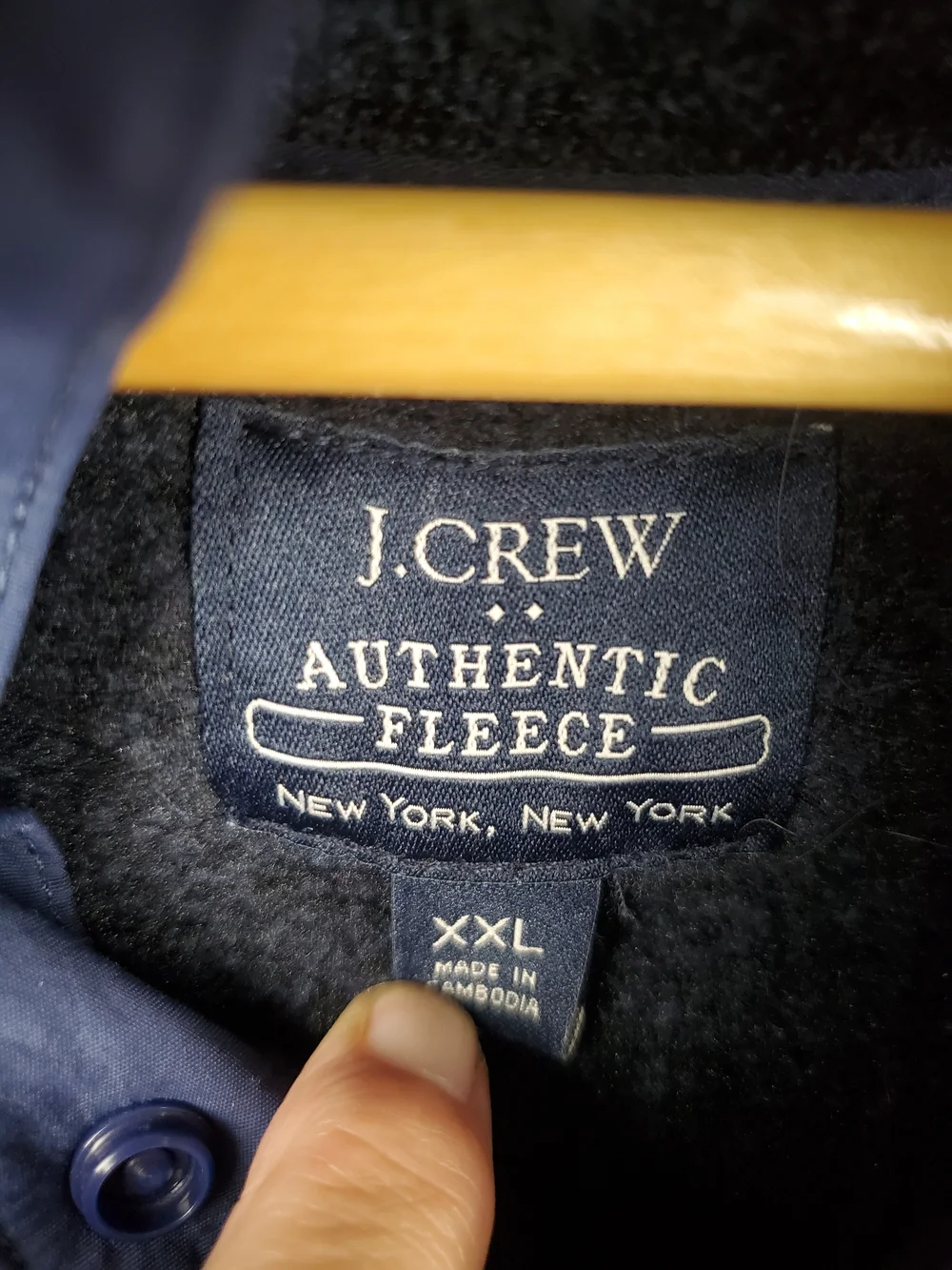 J. Crew Men's Fleece Quarter Snap Pullover Sweatshirt Charcoal Gray XXL. #355
